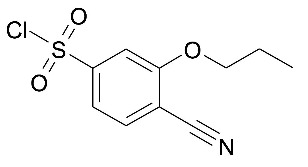 942199-53-3 | MFCD20485582 | 4-Cyano-3-propoxy-benzenesulfonyl chloride | acints