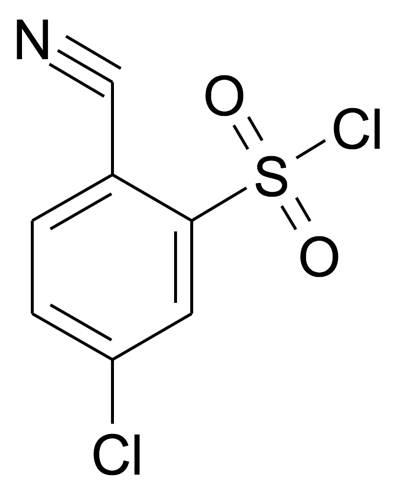 411210-92-9 | MFCD09739347 | 5-Chloro-2-cyano-benzenesulfonyl chloride | acints