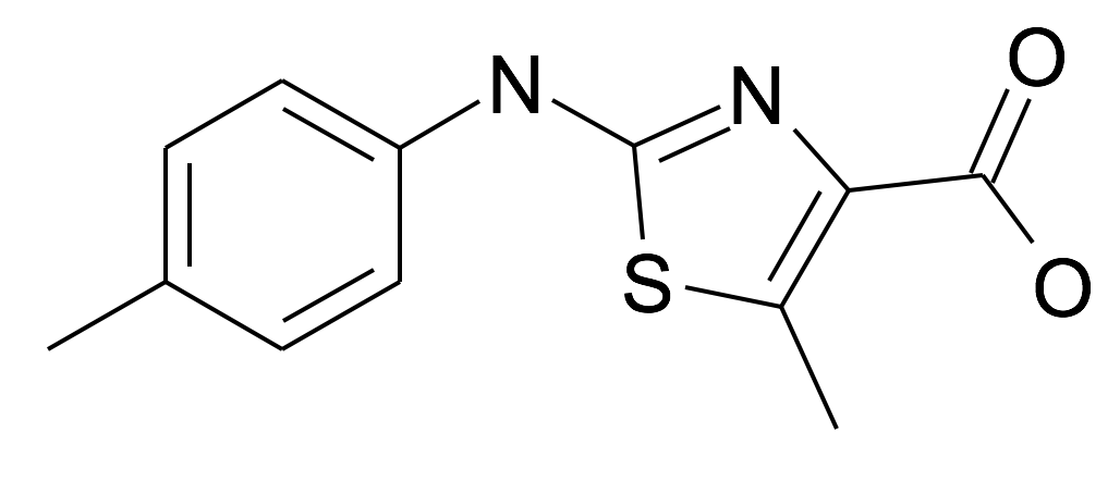 5-Methyl-2-p-tolylamino-thiazole-4-carboxylic acid