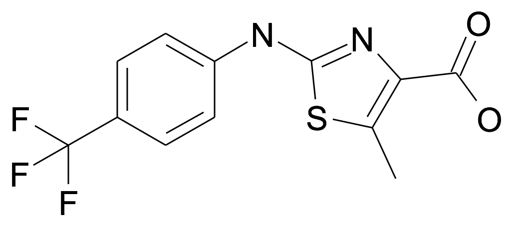 5-Methyl-2-(4-trifluoromethyl-phenylamino)-thiazole-4-carboxylic acid