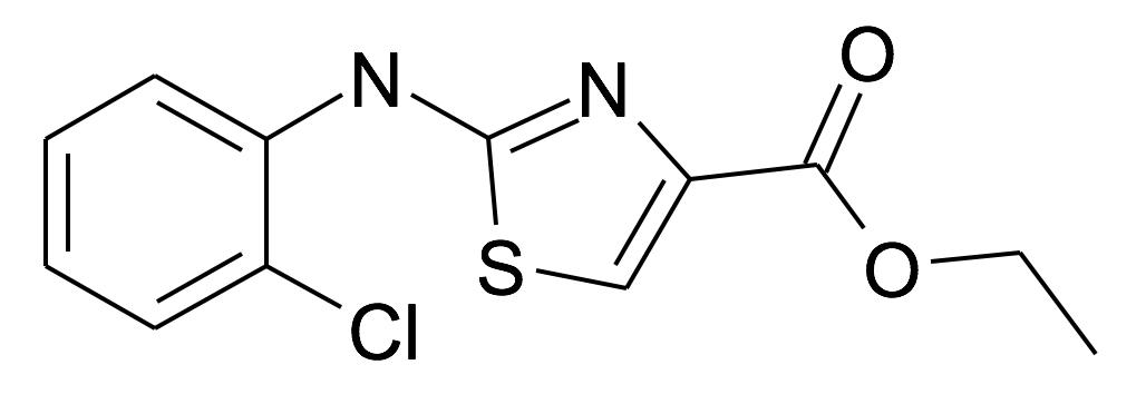 27841-50-5 | MFCD00177605 | 2-(2-Chloro-phenylamino)-thiazole-4-carboxylic acid ethyl ester | acints