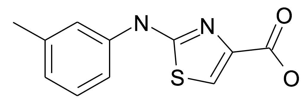 165682-77-9 | MFCD11908686 | 2-m-Tolylamino-thiazole-4-carboxylic acid | acints