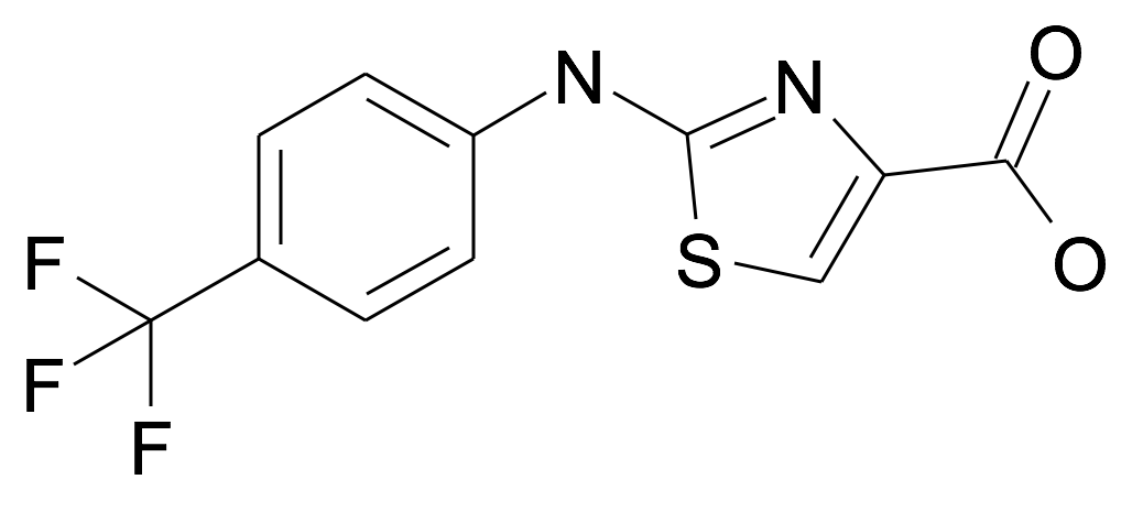 728918-58-9 | MFCD04117343 | 2-(4-Trifluoromethyl-phenylamino)-thiazole-4-carboxylic acid | acints