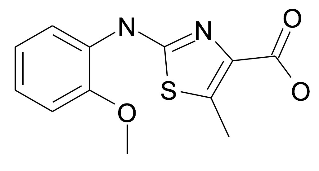 2-(2-Methoxy-phenylamino)-5-methyl-thiazole-4-carboxylic acid