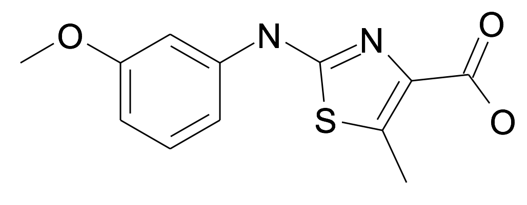 2-(3-Methoxy-phenylamino)-5-methyl-thiazole-4-carboxylic acid