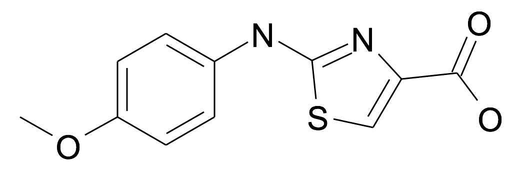 165682-75-7 | MFCD04117341 | 2-(4-Methoxy-phenylamino)-thiazole-4-carboxylic acid | acints