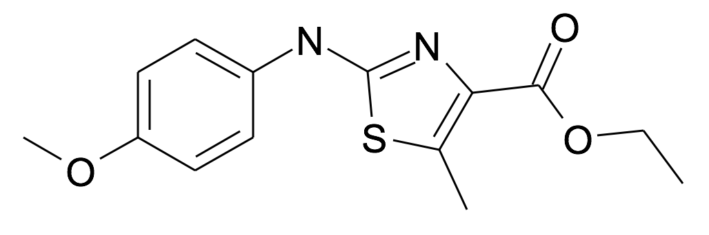 1715248-09-1 | MFCD30725814 | 2-(4-Methoxy-phenylamino)-5-methyl-thiazole-4-carboxylic acid ethyl ester | acints