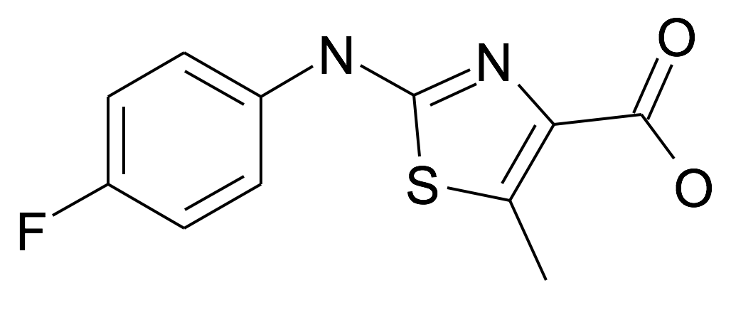 2-(4-Fluoro-phenylamino)-5-methyl-thiazole-4-carboxylic acid