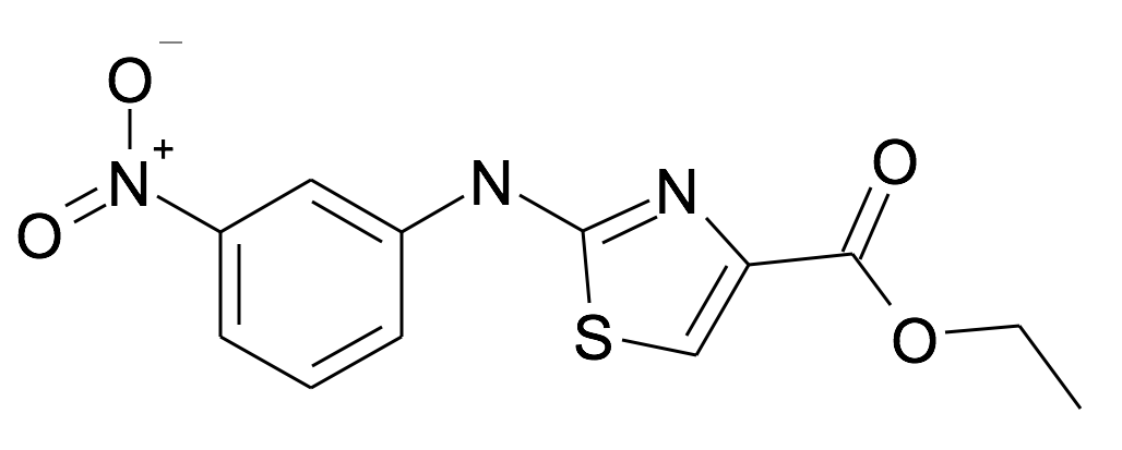 165682-97-3 | MFCD30725820 | 2-(3-Nitro-phenylamino)-thiazole-4-carboxylic acid ethyl ester | acints