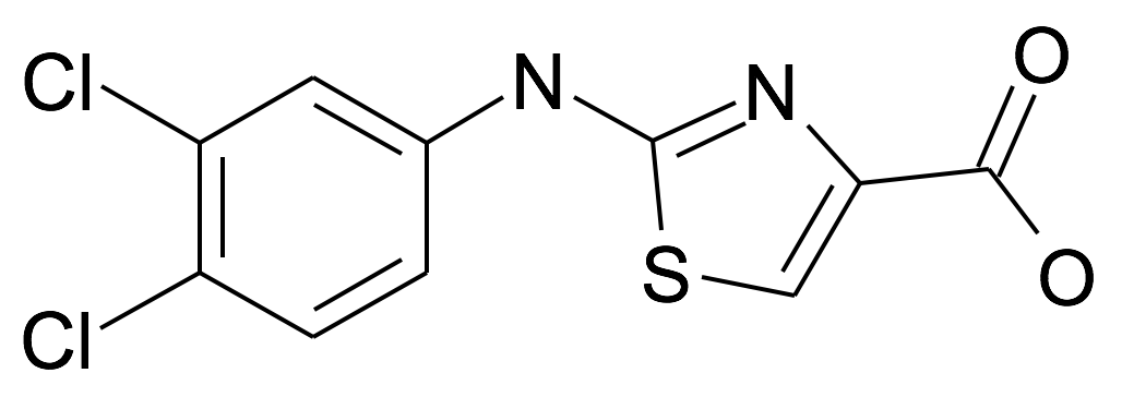 MFCD09817453 | 2-(3,4-Dichloro-phenylamino)-thiazole-4-carboxylic acid | acints