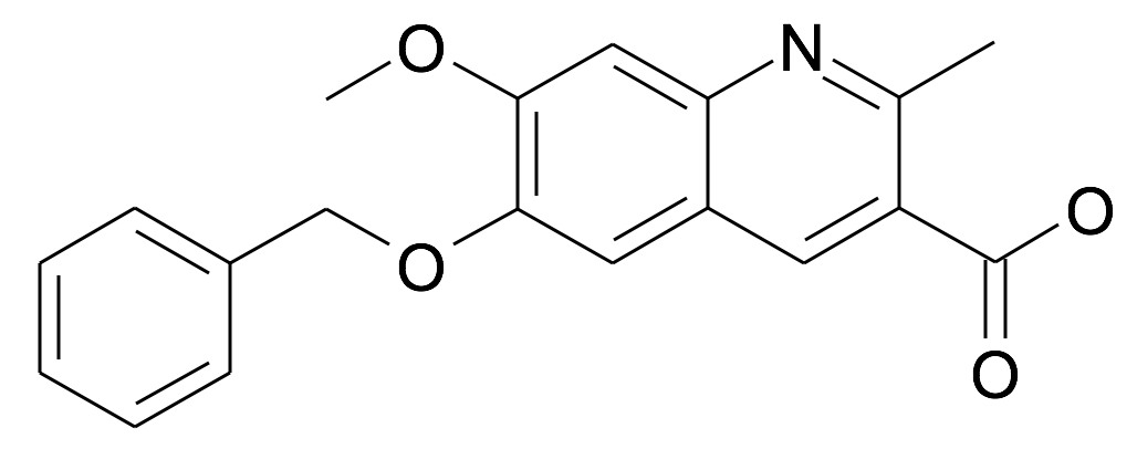 6-Benzyloxy-7-methoxy-2-methyl-quinoline-3-carboxylic acid