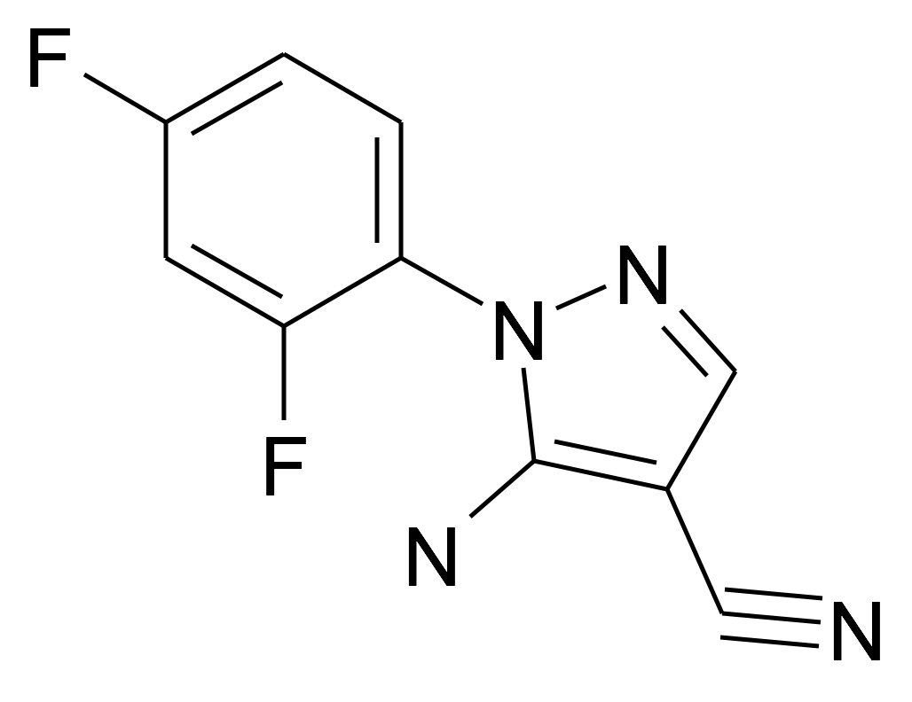 5-Amino-1-(2,4-difluoro-phenyl)-1H-pyrazole-4-carbonitrile