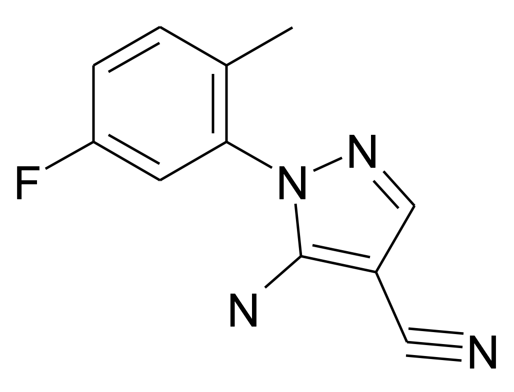 5-Amino-1-(5-fluoro-2-methyl-phenyl)-1H-pyrazole-4-carbonitrile