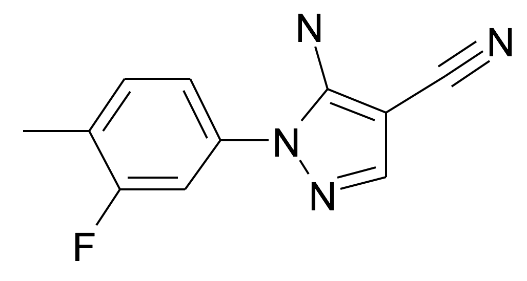 5-Amino-1-(3-fluoro-4-methyl-phenyl)-1H-pyrazole-4-carbonitrile