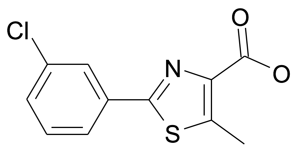 334017-80-0 | MFCD21898097 | 2-(3-Chloro-phenyl)-5-methyl-thiazole-4-carboxylic acid | acints