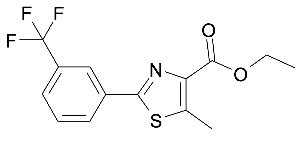 343322-67-8 | MFCD28420782 | 5-Methyl-2-(3-trifluoromethyl-phenyl)-thiazole-4-carboxylic acid ethyl ester | acints