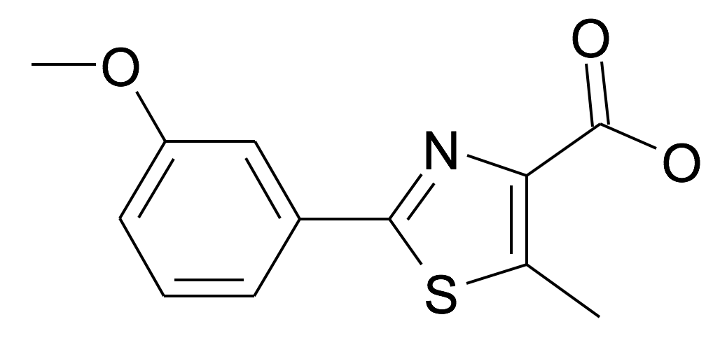 1017384-84-7 | MFCD09881004 | 2-(3-Methoxy-phenyl)-5-methyl-thiazole-4-carboxylic acid | acints