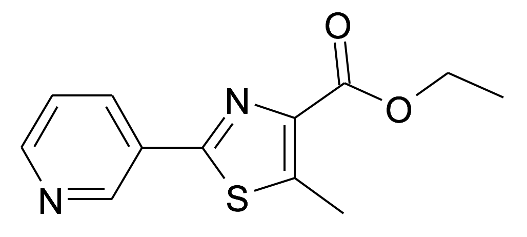 39067-25-9 | MFCD16658413 | 5-Methyl-2-pyridin-3-yl-thiazole-4-carboxylic acid ethyl ester | acints