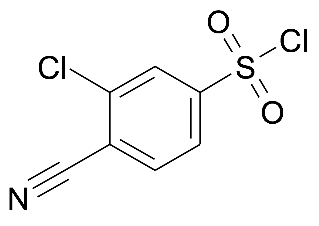 213130-43-9 | MFCD09812743 | 3-Chloro-4-cyano-benzenesulfonyl chloride | acints