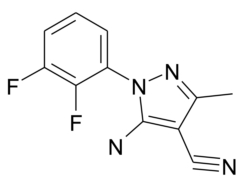 5-Amino-1-(2,3-difluoro-phenyl)-3-methyl-1H-pyrazole-4-carbonitrile