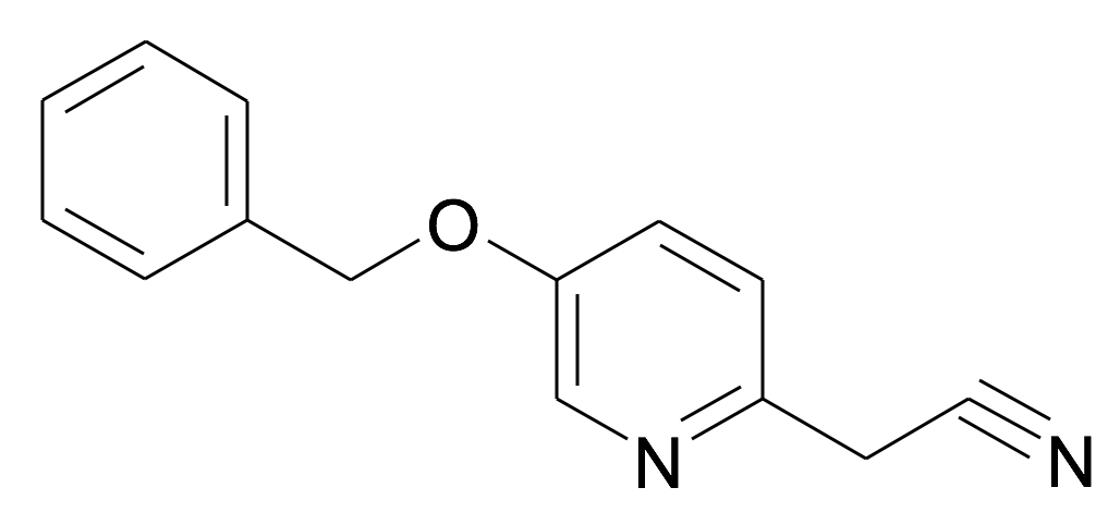 (5-Benzyloxy-pyridin-2-yl)-acetonitrile