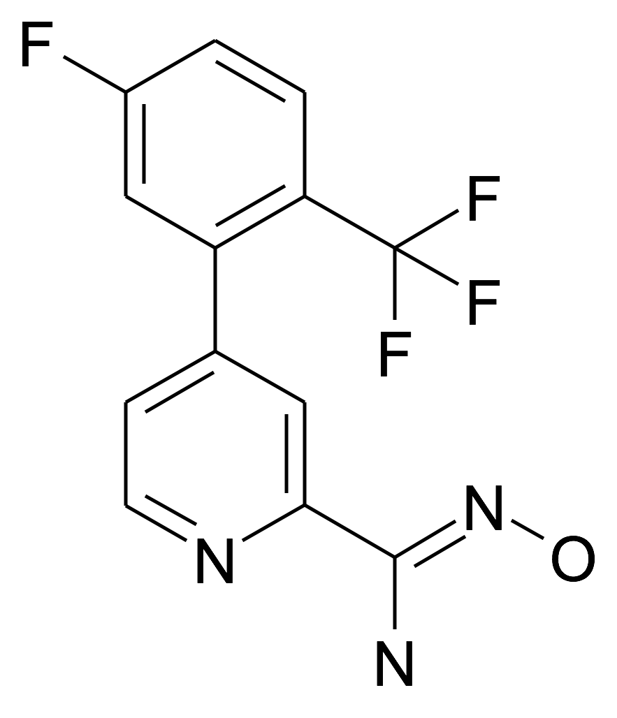 1219454-53-1 | MFCD30725883 | 4-(5-Fluoro-2-trifluoromethyl-phenyl)-N-hydroxy-pyridine-2-carboxamidine | acints