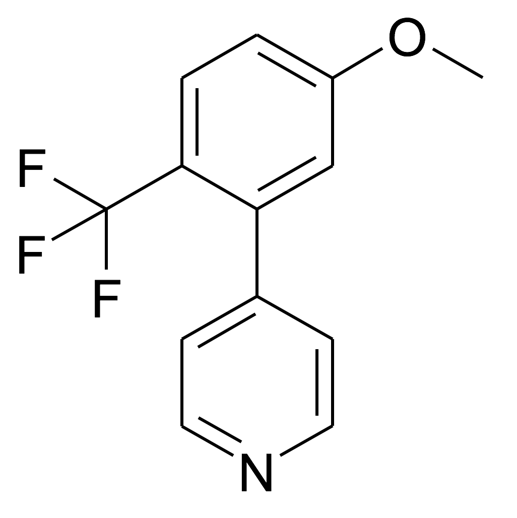 4-(5-Methoxy-2-trifluoromethyl-phenyl)-pyridine