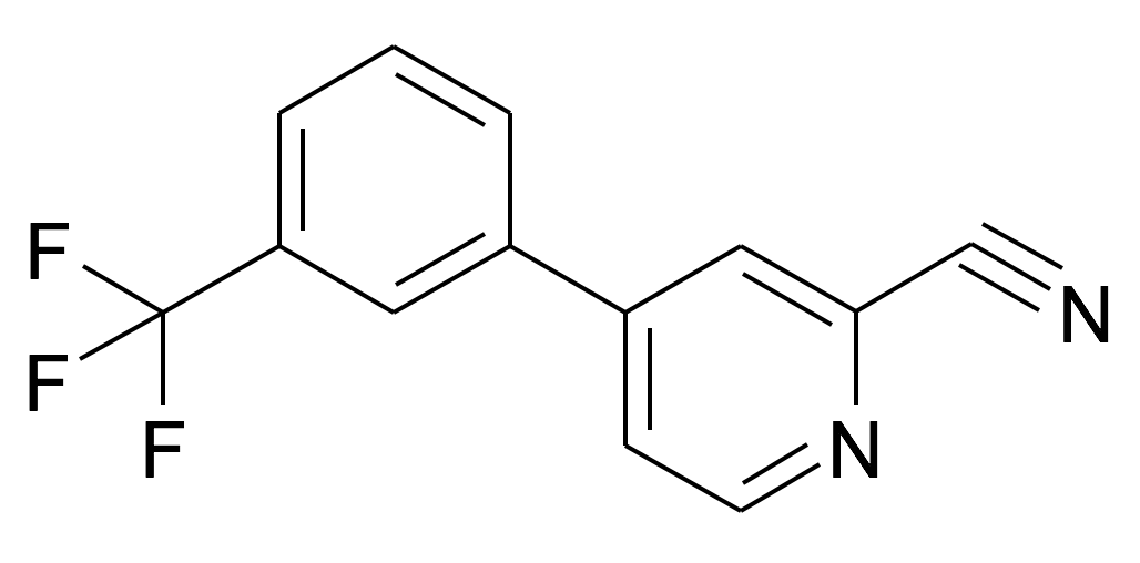 4-(3-Trifluoromethyl-phenyl)-pyridine-2-carbonitrile