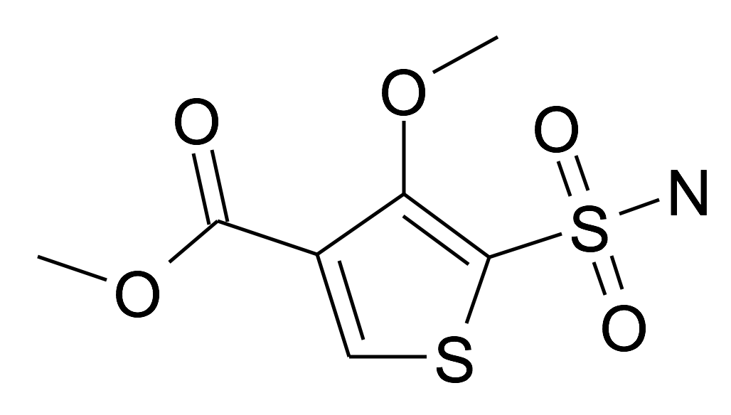 4-Methoxy-5-sulfamoyl-thiophene-3-carboxylic acid methyl ester