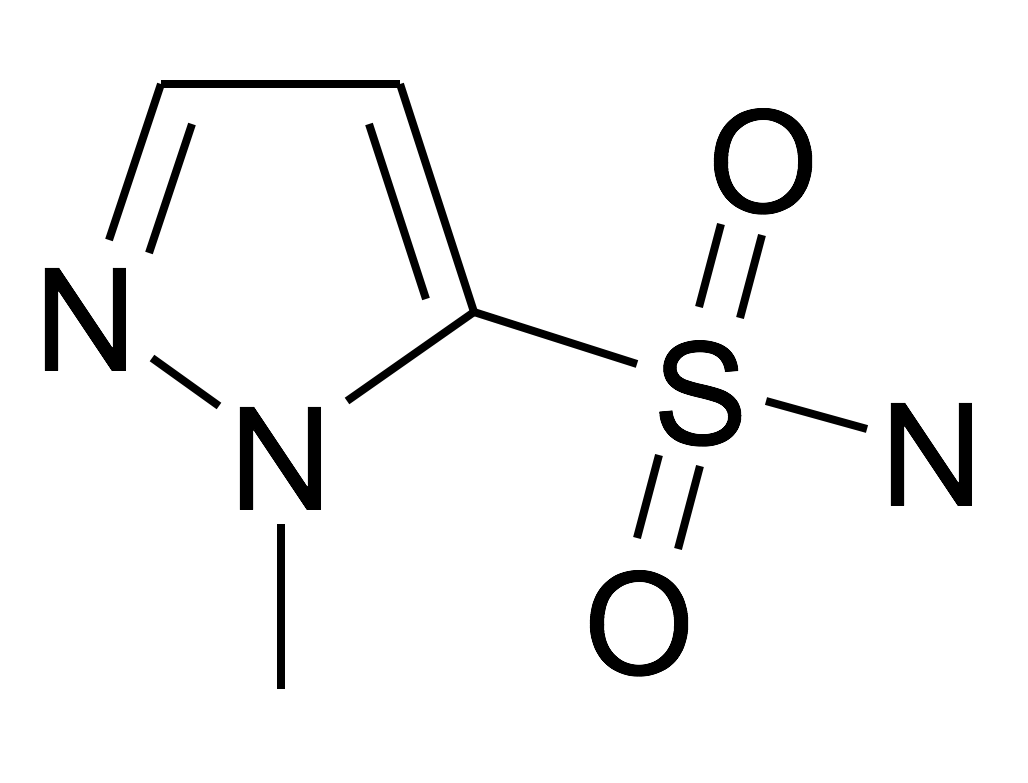 2-Methyl-2H-pyrazole-3-sulfonic acid amide