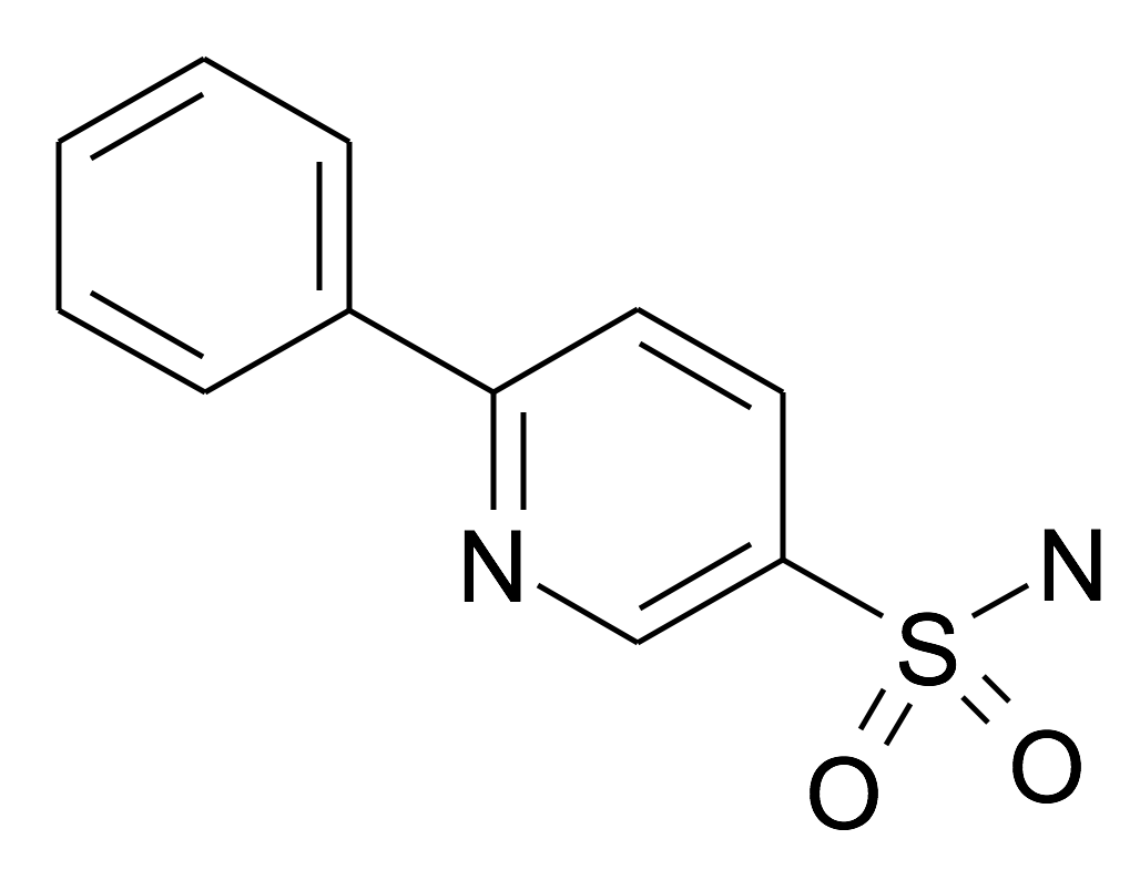 6-Phenyl-pyridine-3-sulfonic acid amide