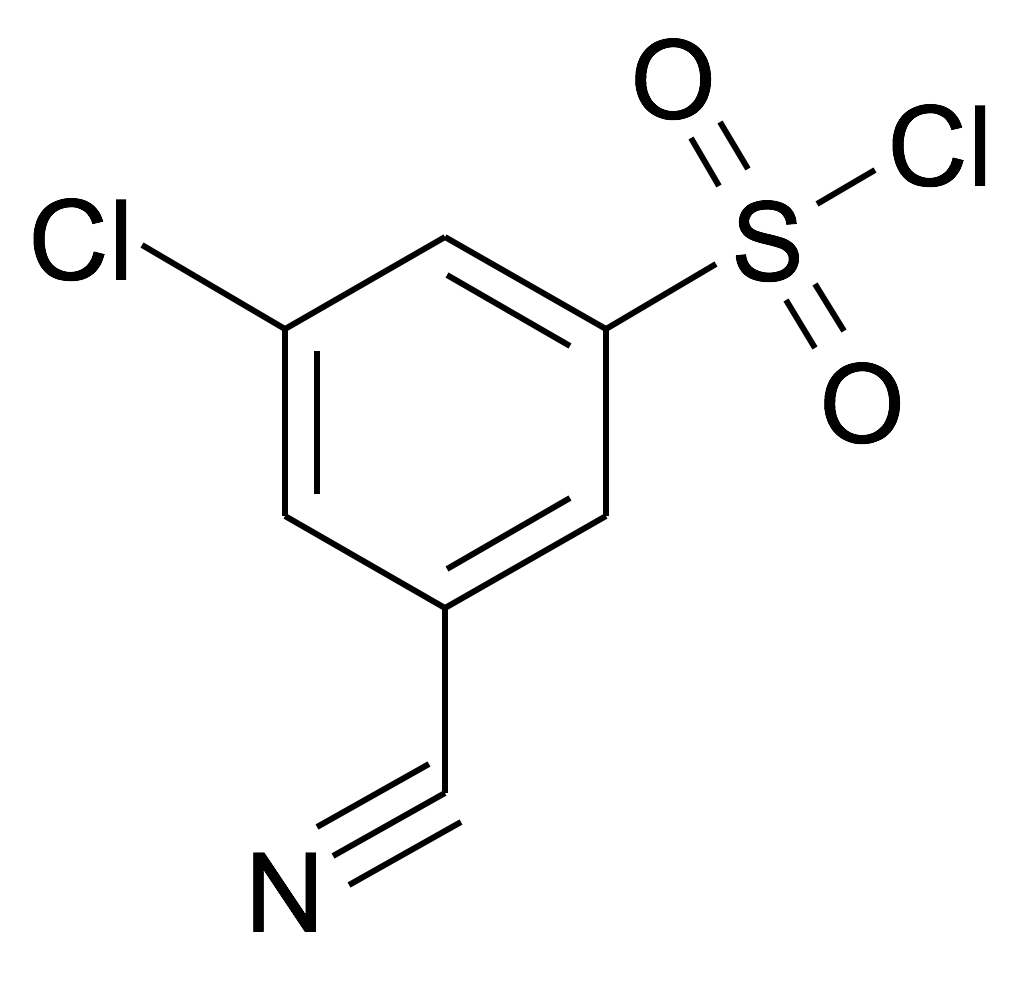 3-Chloro-5-cyano-benzenesulfonyl chloride