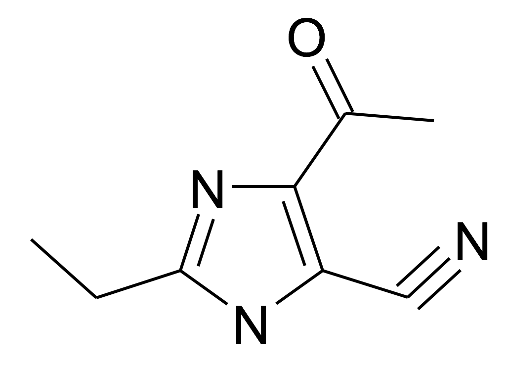 5-Acetyl-2-methyl-3H-imidazole-4-carbonitrile