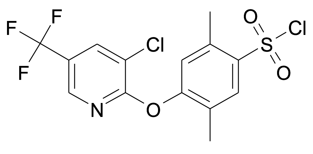 4-(3-Chloro-5-trifluoromethyl-pyridin-2-yloxy)-2,5-dimethyl-benzenesulfonyl chloride