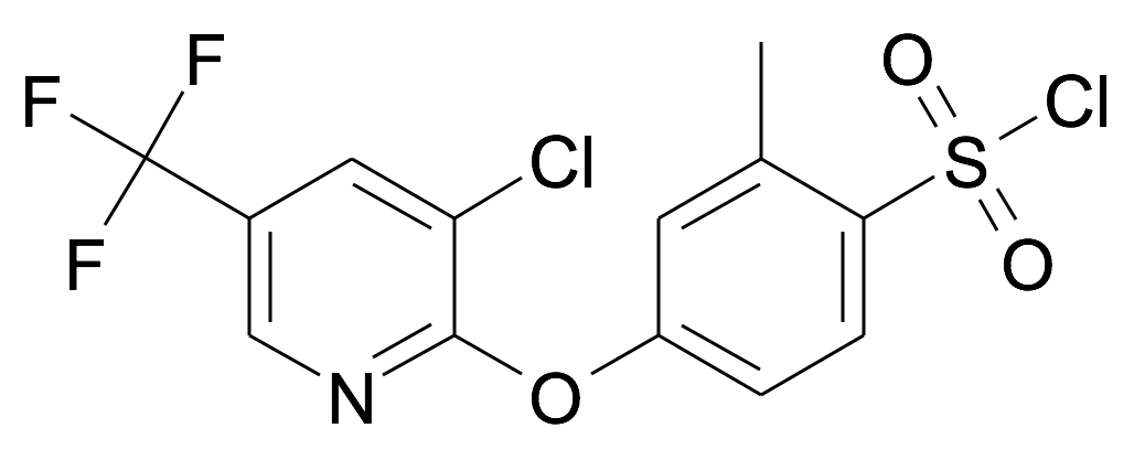 1181761-92-1 | MFCD30725995 | 4-(3-Chloro-5-trifluoromethyl-pyridin-2-yloxy)-2-methyl-benzenesulfonyl chloride | acints