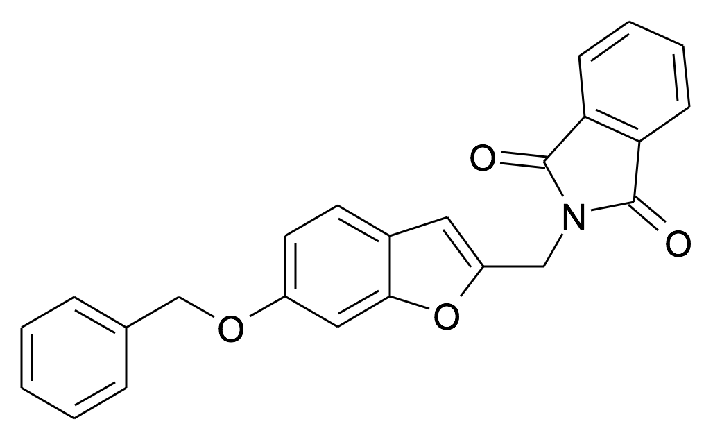 912462-44-3 | MFCD30725999 | 2-(6-Benzyloxy-benzofuran-2-ylmethyl)-isoindole-1,3-dione | acints