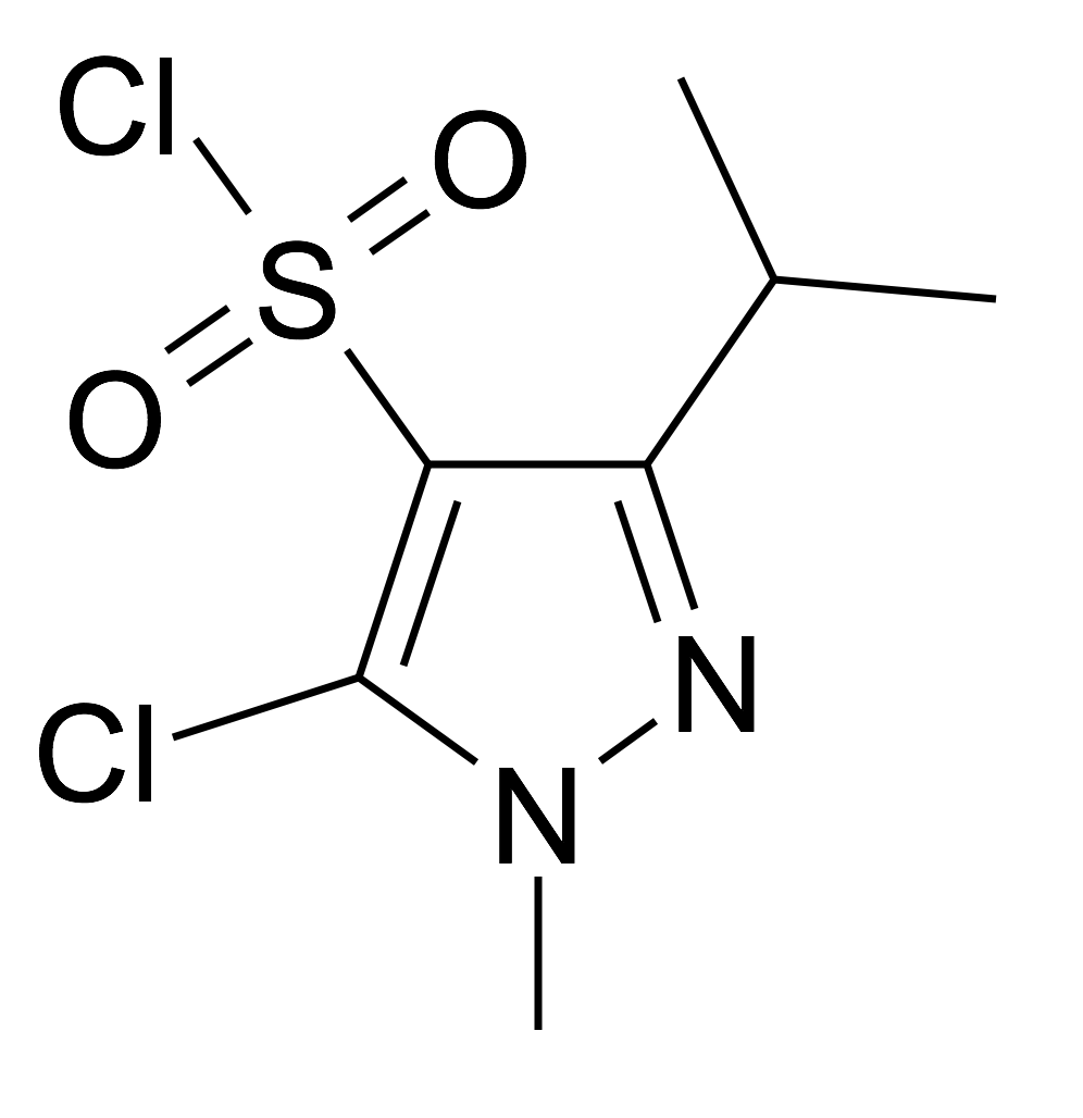 145980-84-3 | MFCD24330275 | 5-Chloro-3-isopropyl-1-methyl-1H-pyrazole-4-sulfonyl chloride | acints