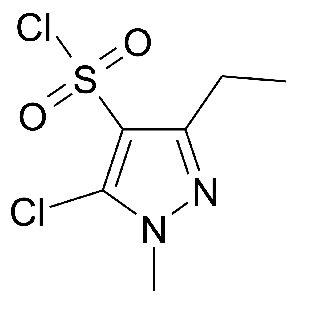 5-Chloro-3-ethyl-1-methyl-1H-pyrazole-4-sulfonyl chloride