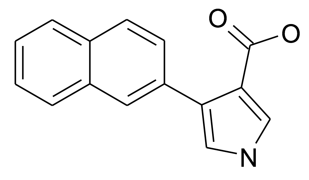 4-Naphthalen-2-yl-1H-pyrrole-3-carboxylic acid