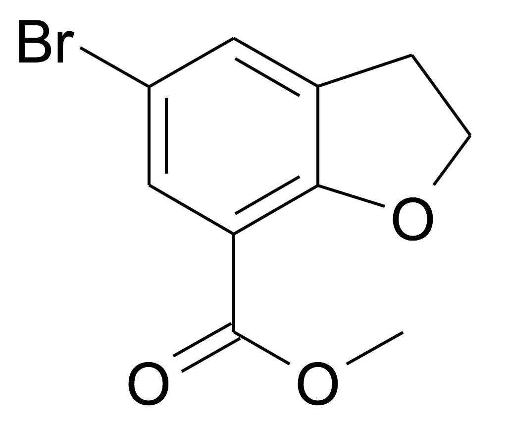 5-Bromo-2,3-dihydro-benzofuran-7-carboxylic acid methyl ester