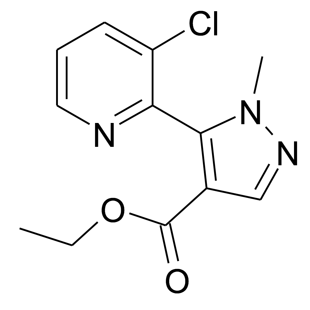 5-(3-Chloro-pyridin-2-yl)-1-methyl-1H-pyrazole-4-carboxylic acid ethyl ester