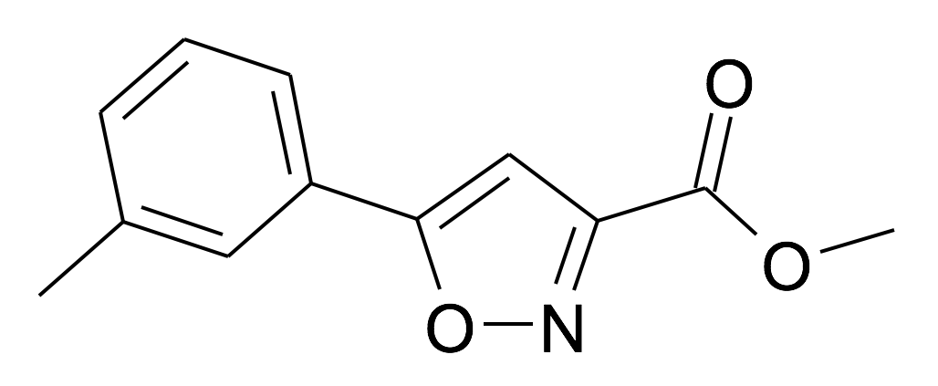 5-m-Tolyl-isoxazole-3-carboxylic acid methyl ester