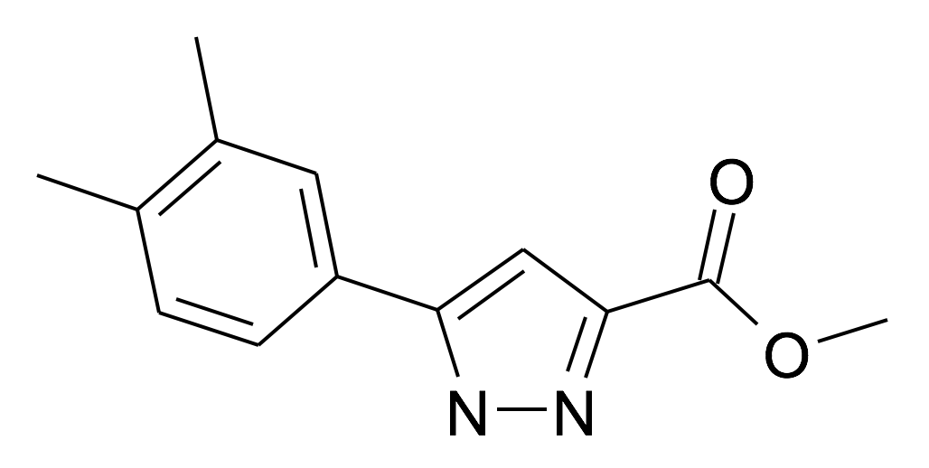 5-(3,4-Dimethyl-phenyl)-1H-pyrazole-3-carboxylic acid methyl ester