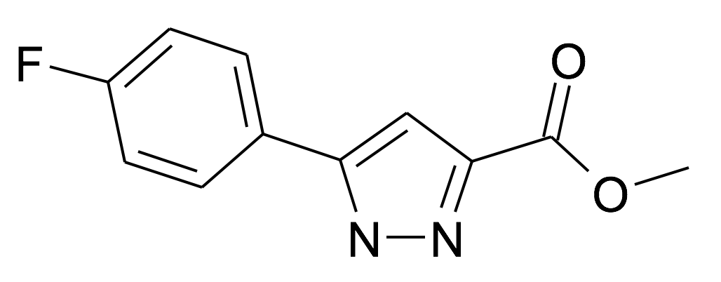 5-(4-Fluoro-phenyl)-1H-pyrazole-3-carboxylic acid methyl ester