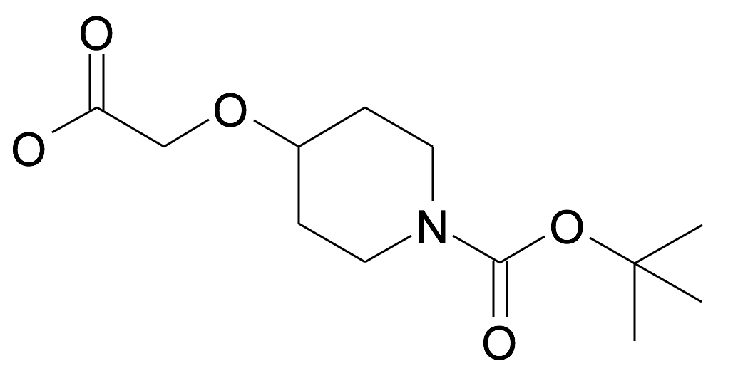 161948-70-5 | MFCD02178987 | 4-Carboxymethoxy-piperidine-1-carboxylic acid tert-butyl ester | acints