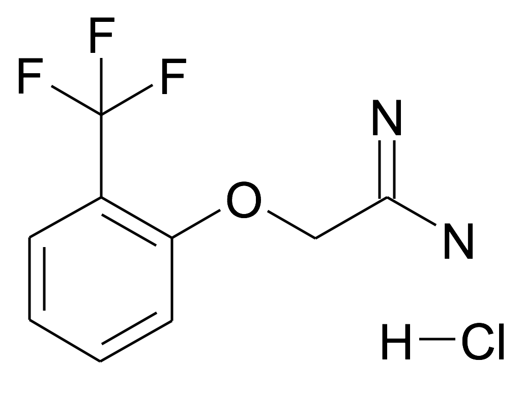 2-(2-Trifluoromethyl-phenoxy)-acetamidine; hydrochloride