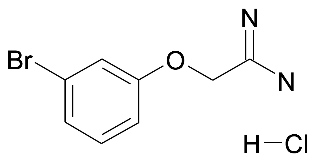 2-(3-Bromo-phenoxy)-acetamidine; hydrochloride