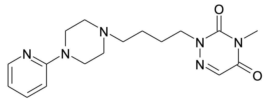 4-Methyl-2-[4-(4-pyridin-2-yl-piperazin-1-yl)-butyl]-2H-[1,2,4]triazine-3,5-dione