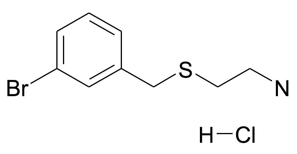 2368871-27-4 | MFCD31714241 | 2-(3-Bromo-benzylsulfanyl)-ethylamine; hydrochloride | acints