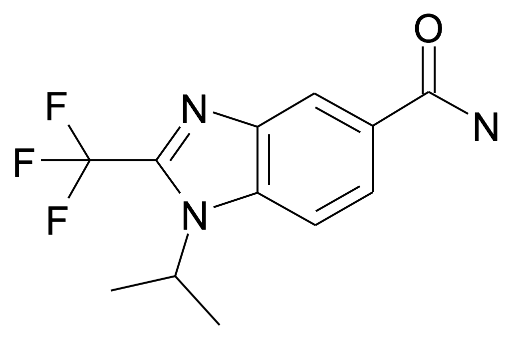 1-Isopropyl-2-trifluoromethyl-1H-benzoimidazole-5-carboxylic acid amide